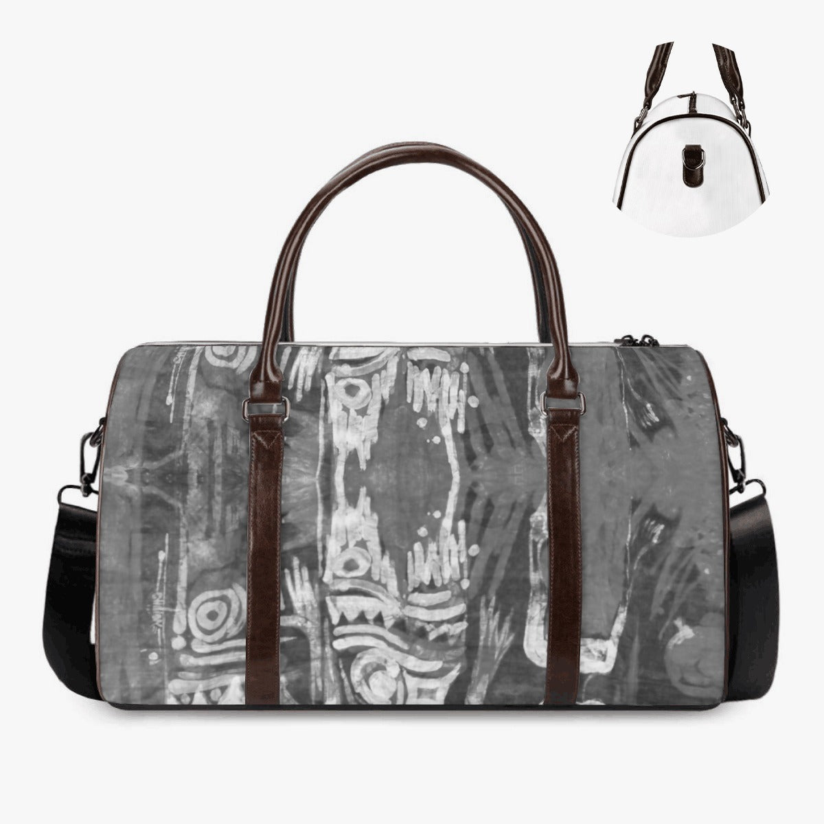 Ikemefuna Monochrome - Duffle Bag - Nutala Gallery