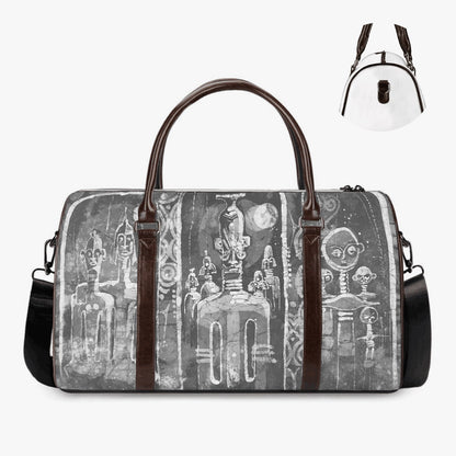 Neighbours Monochrome - Duffle Bag - Nutala Gallery