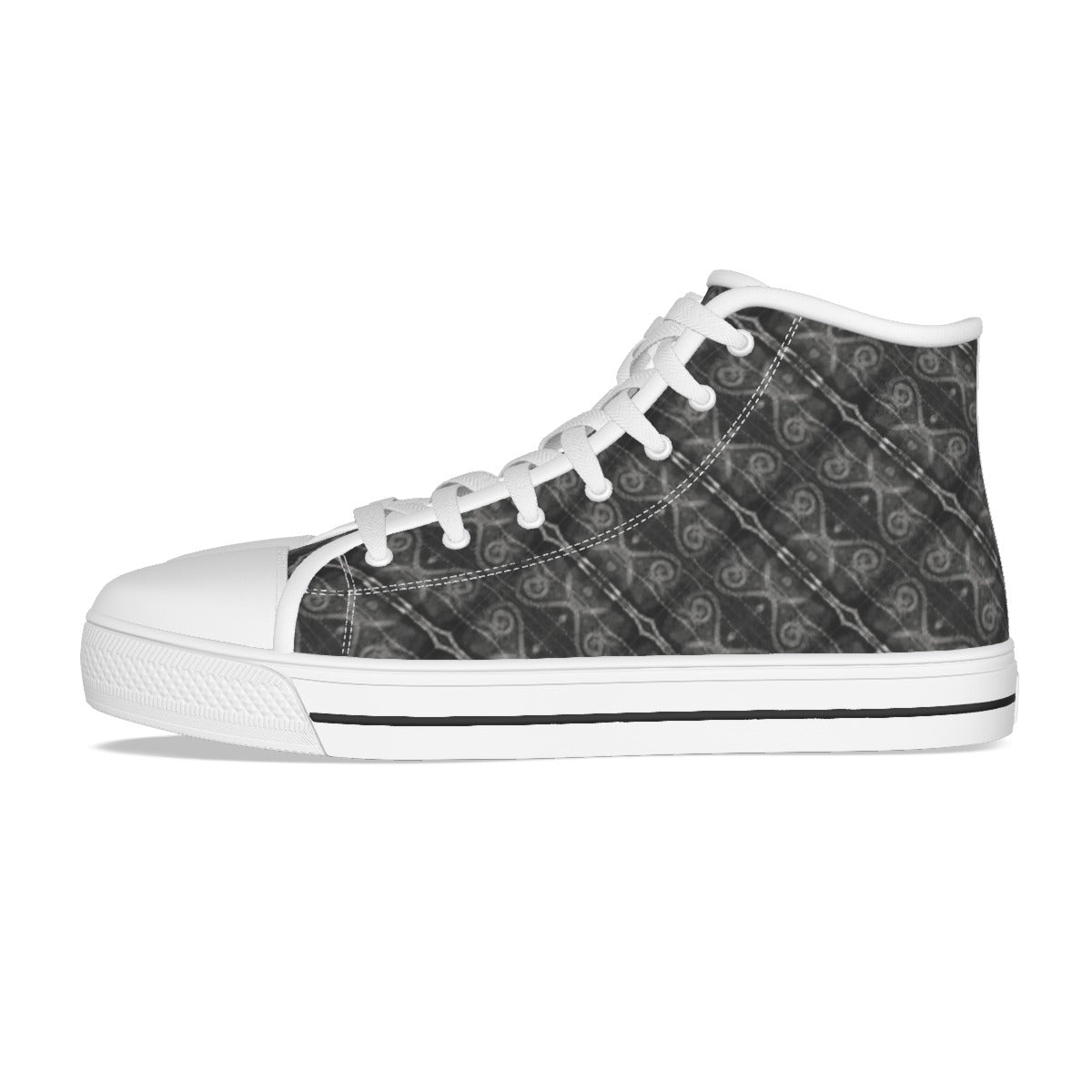 Neigbours Pattern Women's Canvas Shoes - Nutala Gallery