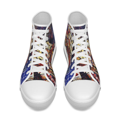 Ijele - Men's White Sole Canvas Shoes - Nutala Gallery