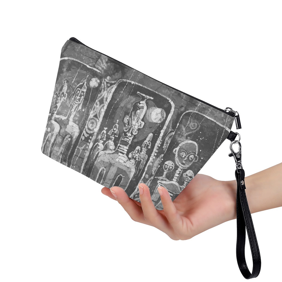 Neigbours Monochrome  Cosmetic Bag - Nutala Gallery