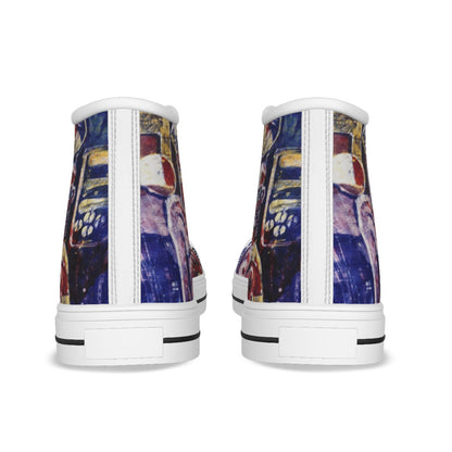 Eke Oye Afo Nkwo - Men's White Sole Canvas Shoes - Nutala Gallery