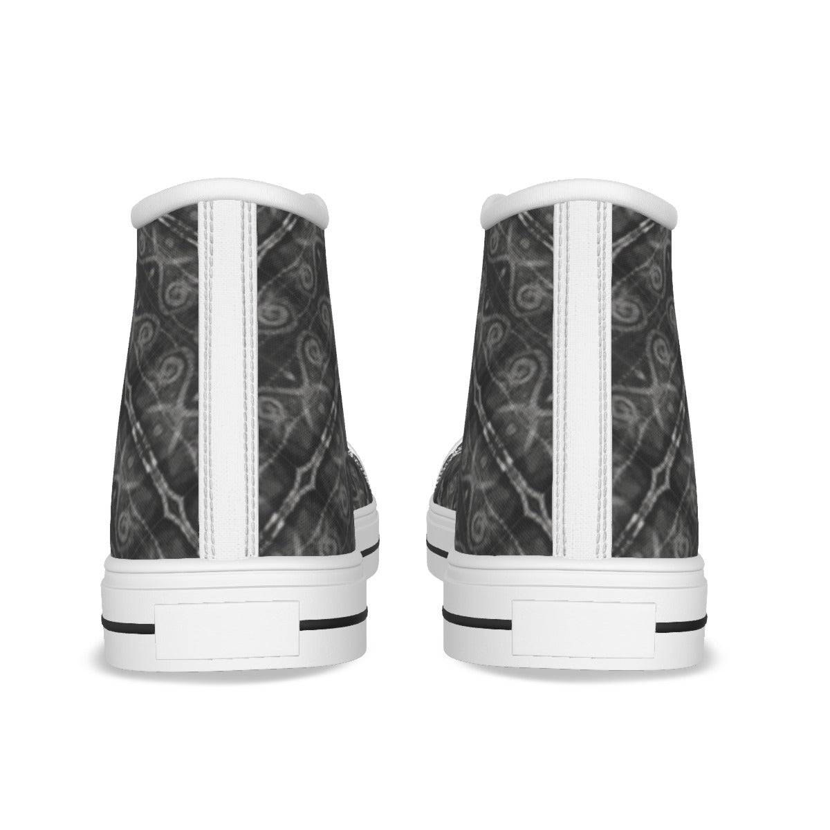 Neigbours Pattern Women's Canvas Shoes - Nutala Gallery