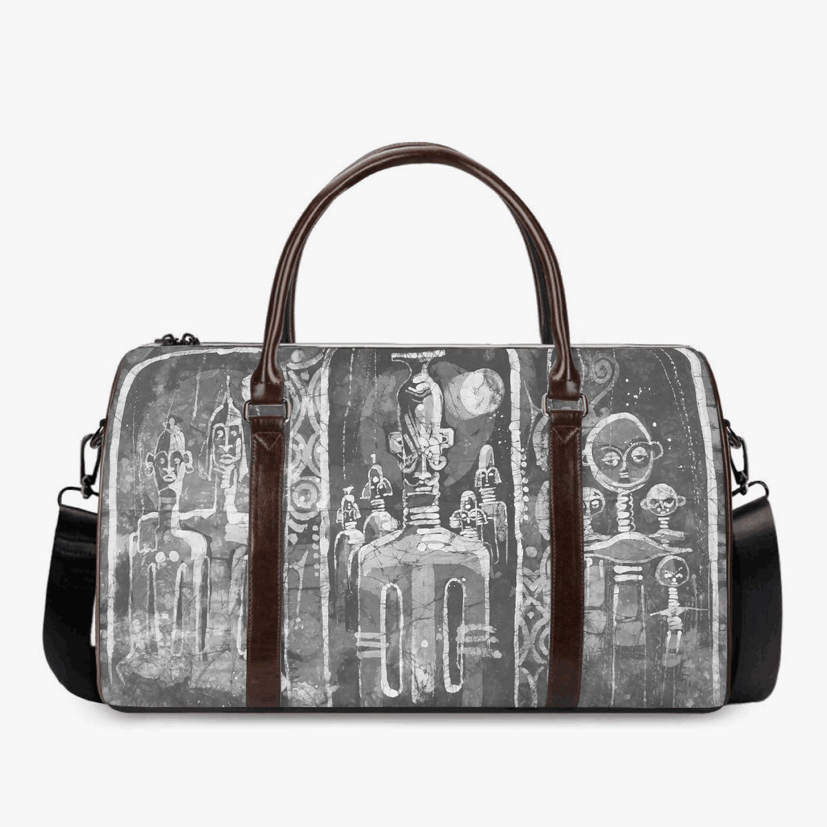 Neighbours Monochrome - Duffle Bag - Nutala Gallery