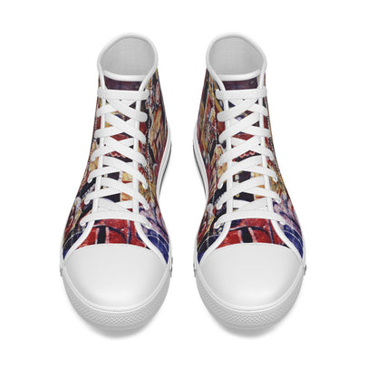 Eke Oye Afo Nkwo - Men's White Sole Canvas Shoes - Nutala Gallery