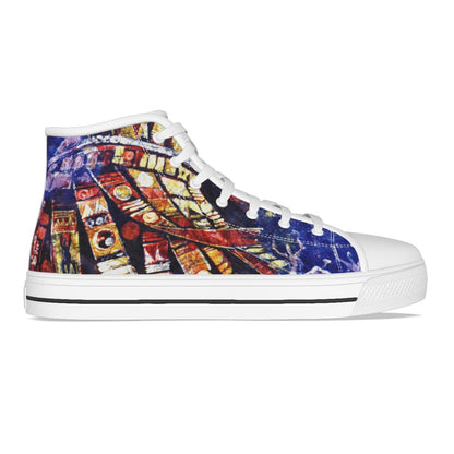 Ijele - Men's White Sole Canvas Shoes - Nutala Gallery