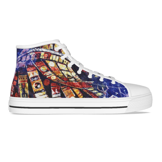 Ijele - Men's White Sole Canvas Shoes - Nutala Gallery