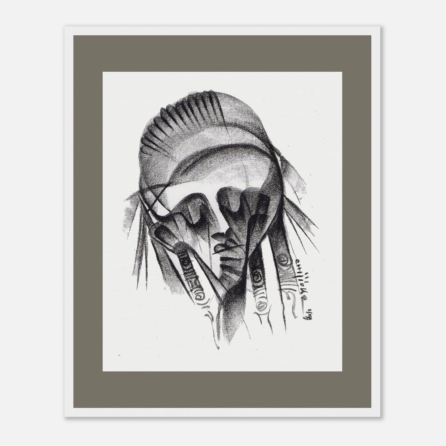 Tired Soldier Sleeps on Duty - Nutala Gallery