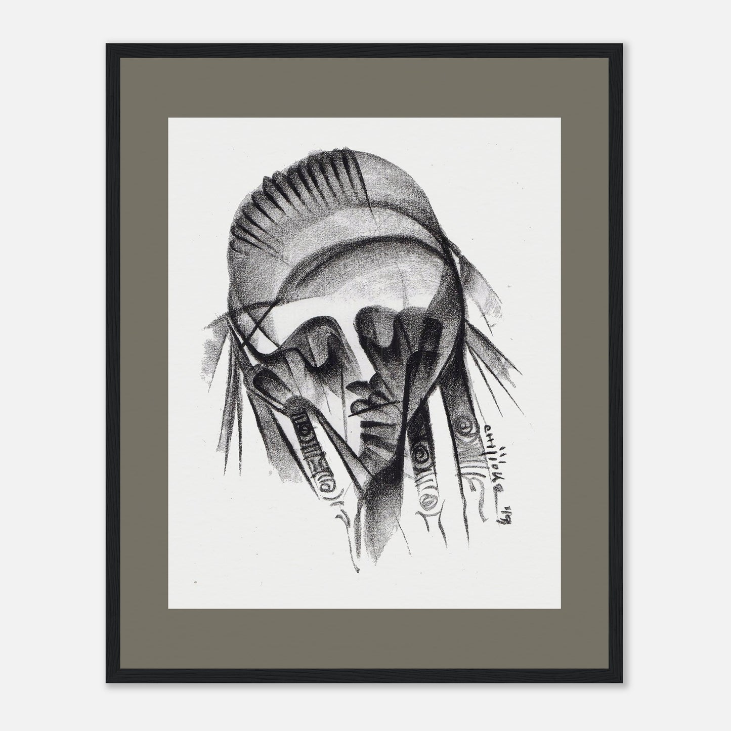 Tired Soldier Sleeps on Duty - Nutala Gallery