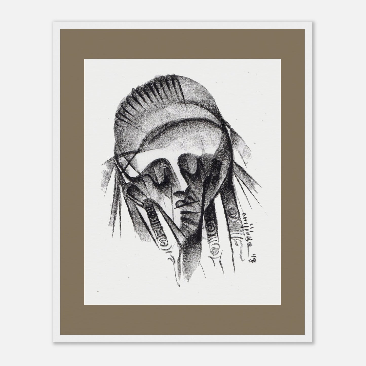 Tired Soldier Sleeps on Duty - Nutala Gallery