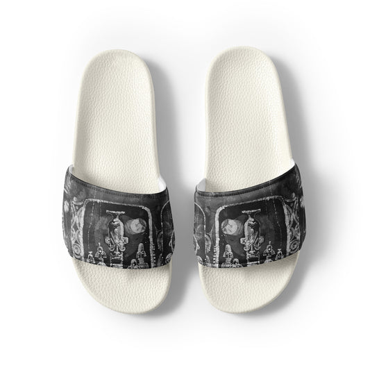 Neigbours Monochrome Men’s slides - Nutala Gallery