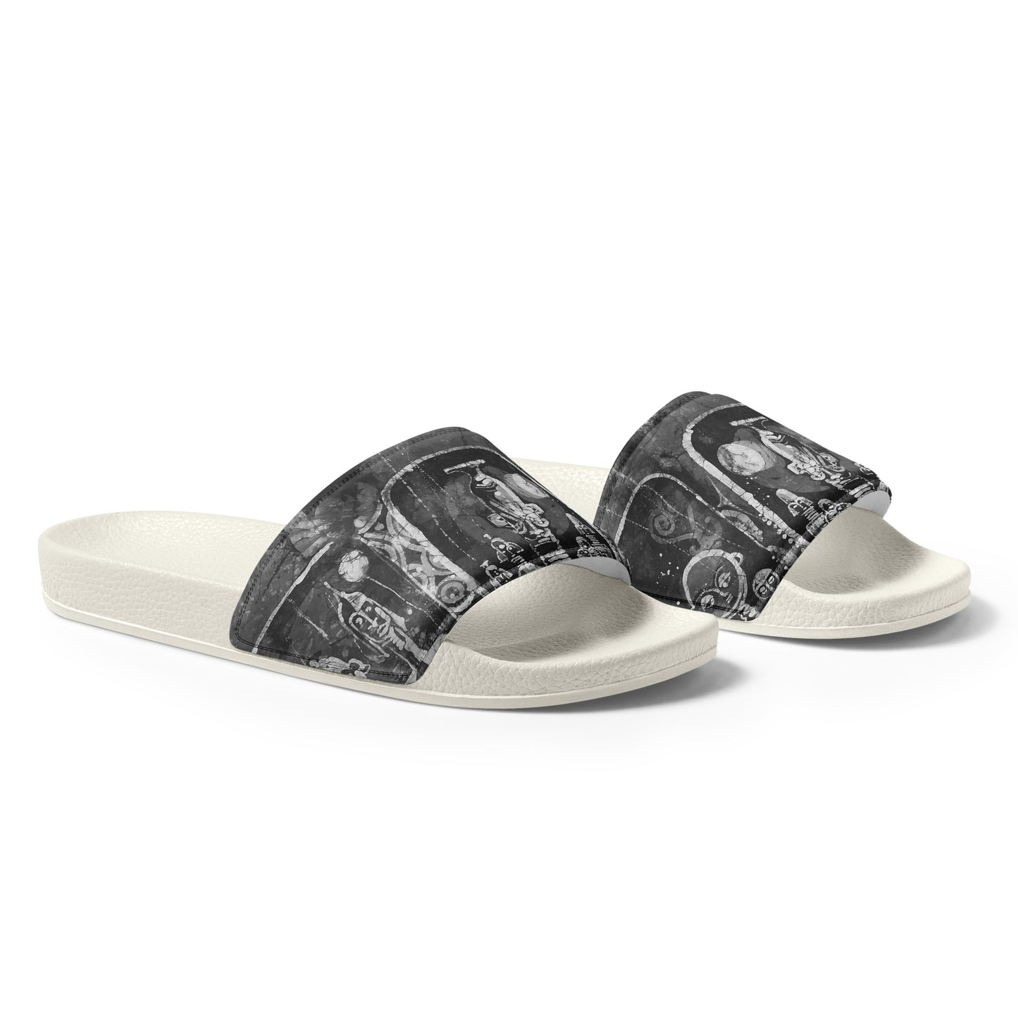 Neigbours Monochrome Men’s slides - Nutala Gallery