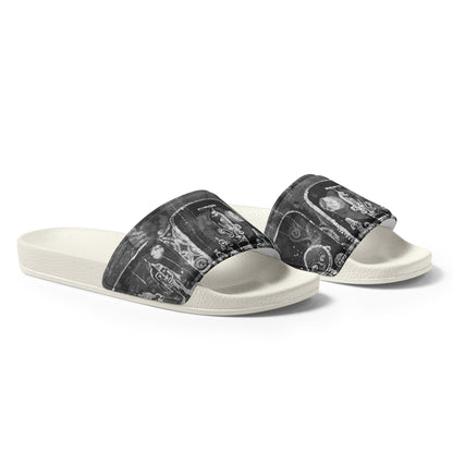 Neigbours Monochrome Men’s slides - Nutala Gallery